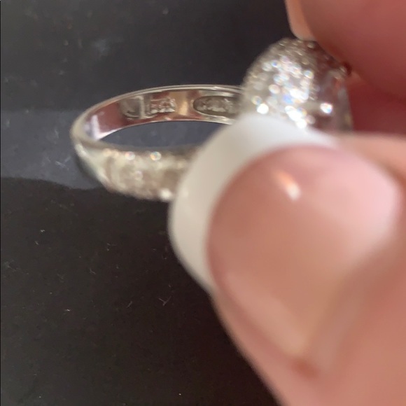 SS 925 Cocktail Ring Exquisite! - Picture 3 of 5